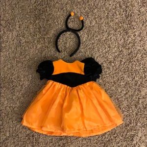 Handmade Monarch Butterfly Doll Costume